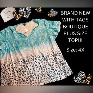 Brand New With Tags! Plus Size Boutique Top!